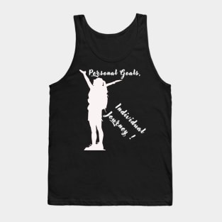 Personal Goals, Individual Journey Tank Top